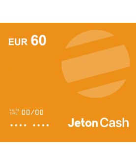 JetonCash Card €60 Key EUROPE